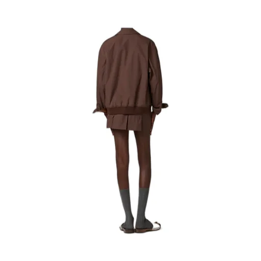 Miu Miu Long-Sleeved Zipped Jacket
