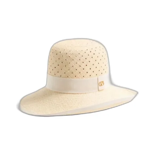 Valentino	Vlogo Signature Curved Wide Brim Hat