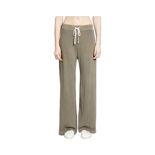 Drawstring Wide-Leg Trousers