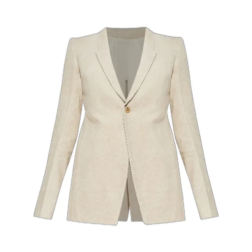Rick Owens Single-Breasted Tailored Blazer