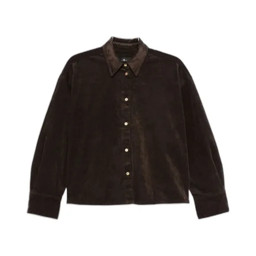 Corduroy Button-Up Shirt