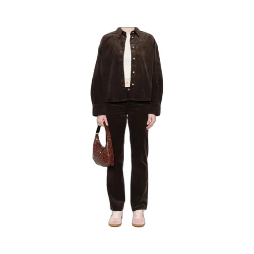 Corduroy Button-Up Shirt