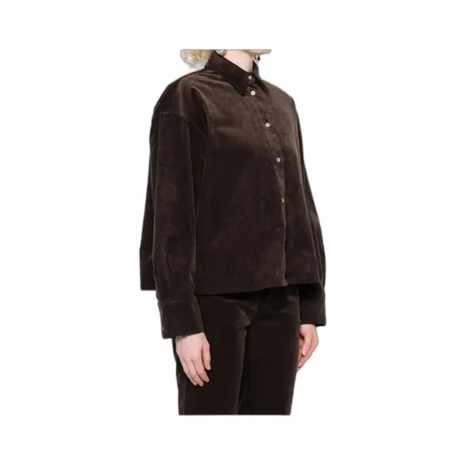 Corduroy Button-Up Shirt