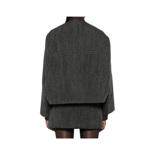 Button-Fastening Patch-Pocket Jacket