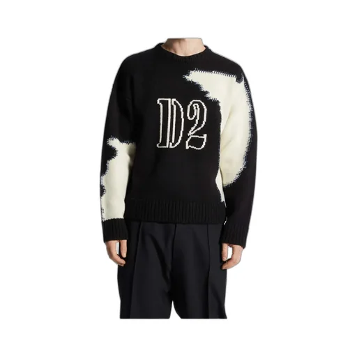 Dsquared2 Fake Stitch D2 Knit Jumper