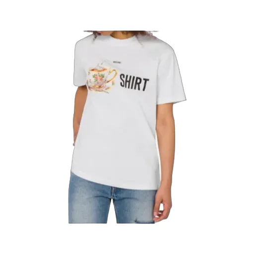 Moschino Graphic Printed Crewneck T-Shirt