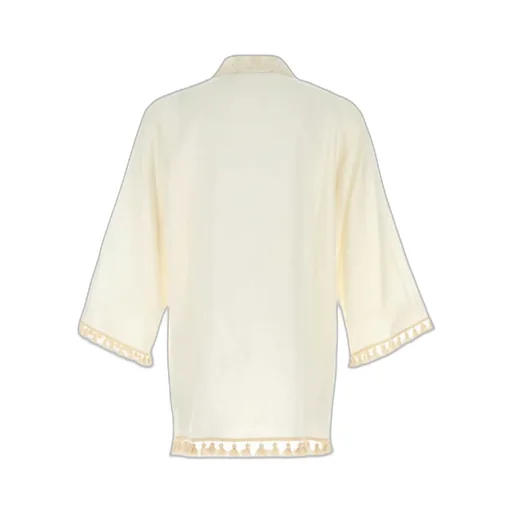 Floral-Embroidered Shirt