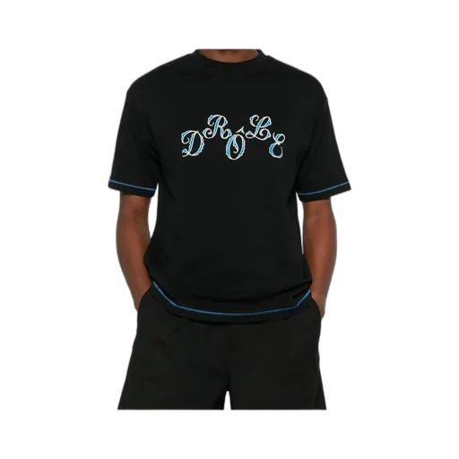 DrÔLe De Monsieur Logo Printed T-Shirt
