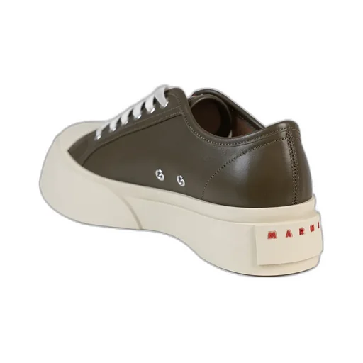 Marni Logo Patch Lace-Up Sneakers