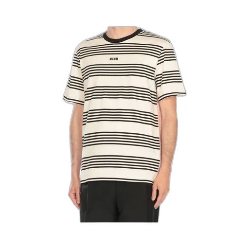 Msgm Striped T-Shirt