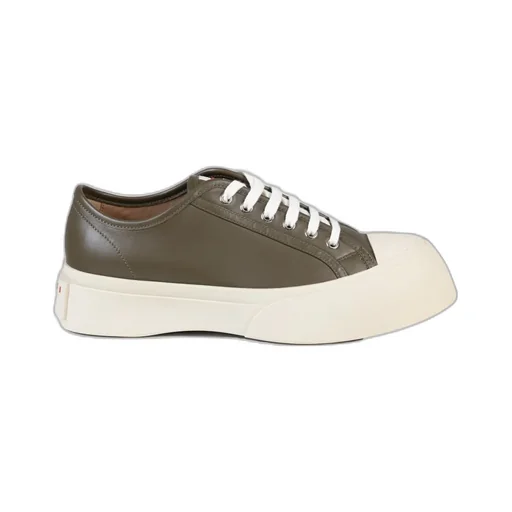 Marni Logo Patch Lace-Up Sneakers