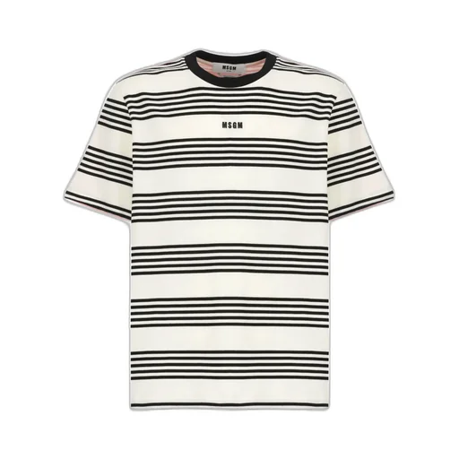 Msgm Striped T-Shirt