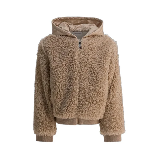 Moncler Enfant Teddy Zip-Up Hoodie