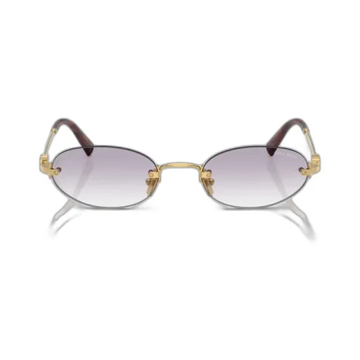 Miu Miu Eyewear Oval Frame Sunglasses