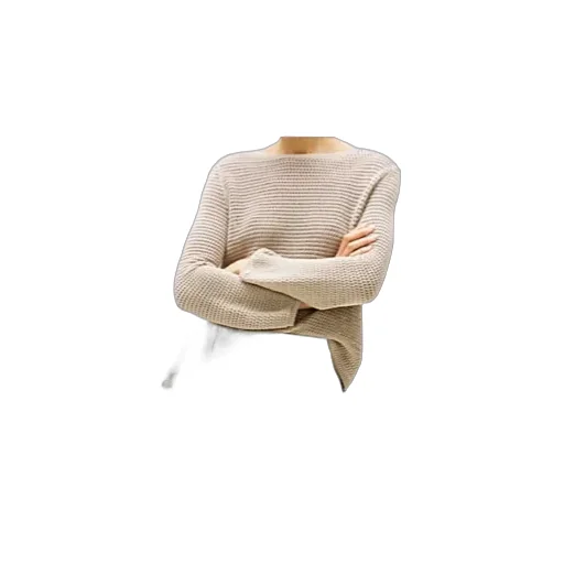 Pointelle Crochet Jumper