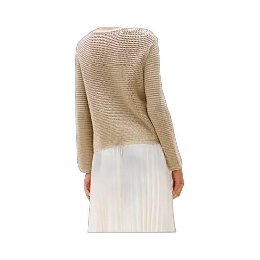 Pointelle Crochet Jumper