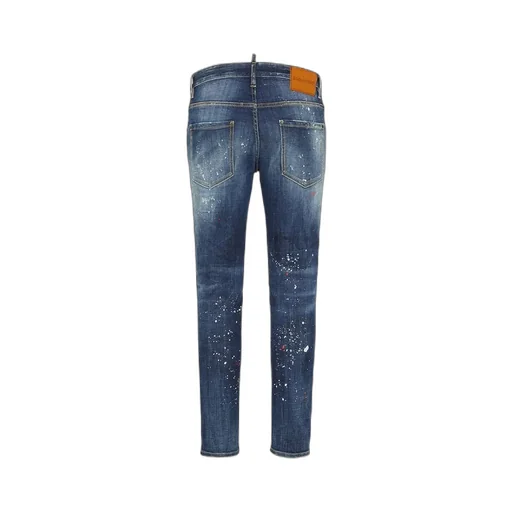 Dsquared2 Dark Rinse Wash Cool Guy Distressed Jeans