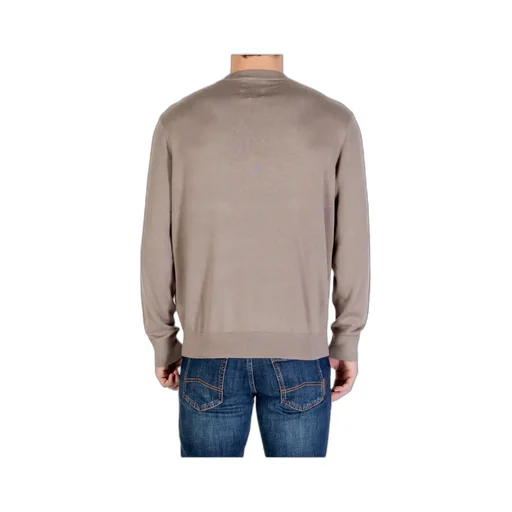 Long-Sleeved Knitted Shirt