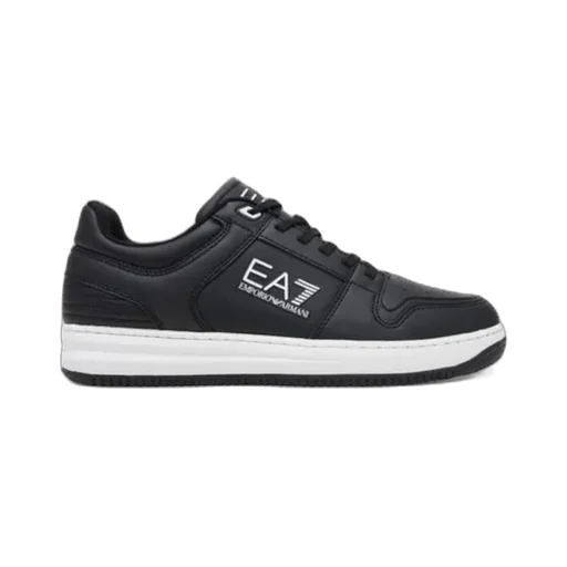 Logo-Detail Leather Sneakers