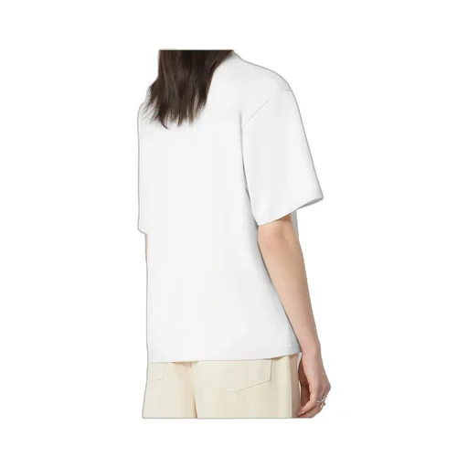 Draped-Design T-Shirt