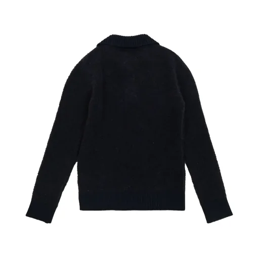 Balmain Kids Logo Patch Knitted Jumper