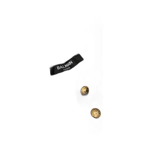 Balmain Kids Logo Patch Knitted Jumper