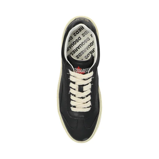 Dsquared2 Rider Distressed Low Up Sneakers