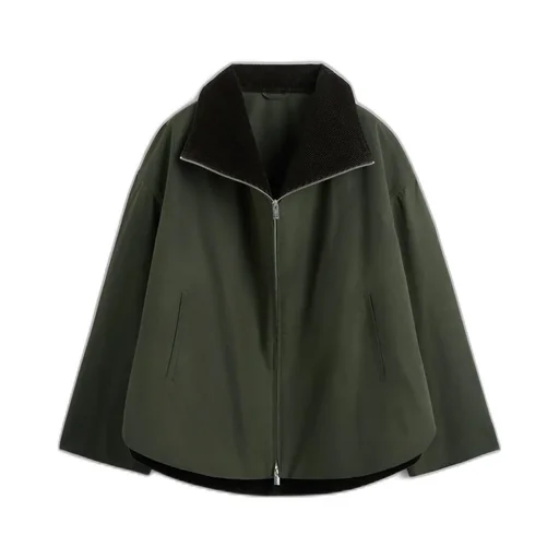 TotÊMe Long Sleeved Corduroy-Collar Jacket