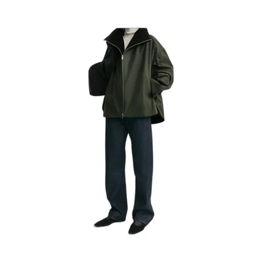 TotÊMe Long Sleeved Corduroy-Collar Jacket