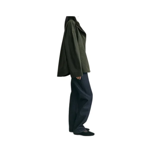 TotÊMe Long Sleeved Corduroy-Collar Jacket