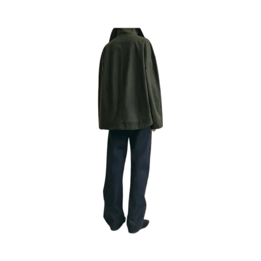 TotÊMe Long Sleeved Corduroy-Collar Jacket