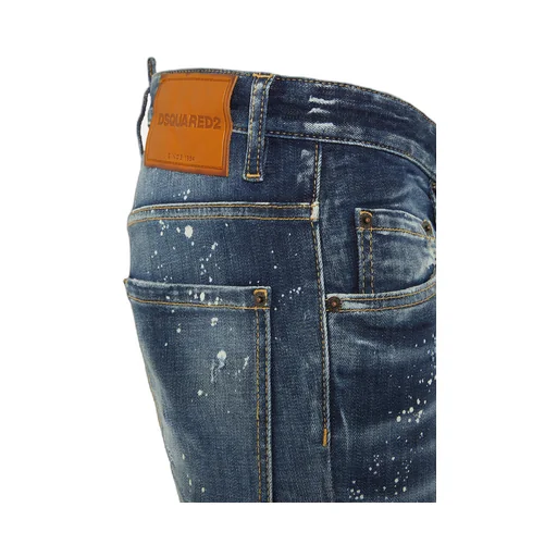 Dsquared2 Dark Rinse Wash Cool Guy Distressed Jeans