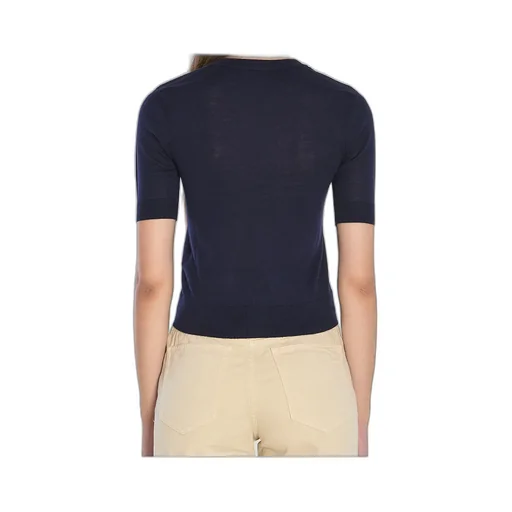 Crew Neck Sweater In Fine Wool