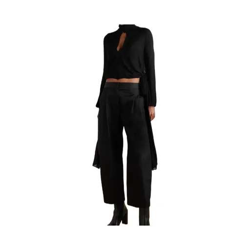 Technical Taffeta Tailored Pants