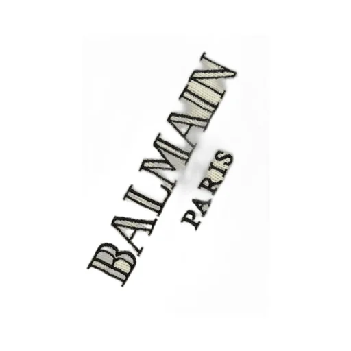 Balmain Kids Logo Emboderied Knitted Jumper