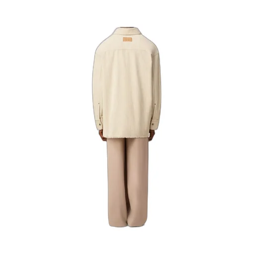 Ami Paris Corduroy Velvet Overshirt