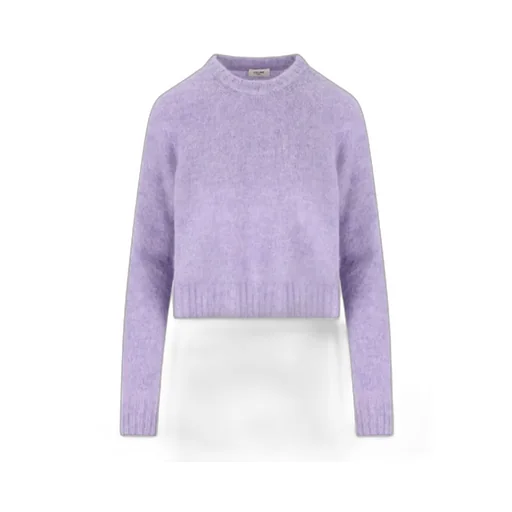 Crewneck Sweater In Shetland Wool