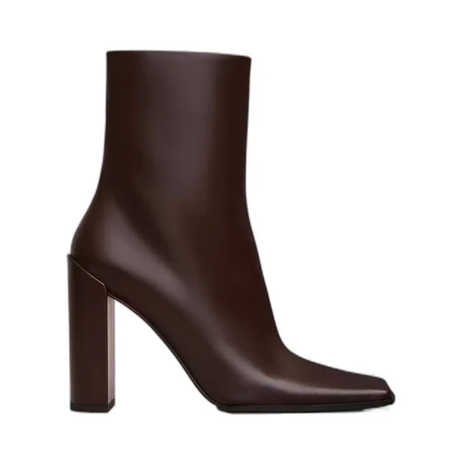 AlaÏA Block Heel Square-Toe Boots