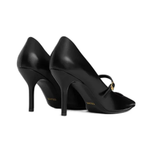 Celine Judy Strappy Pump In Calfskin