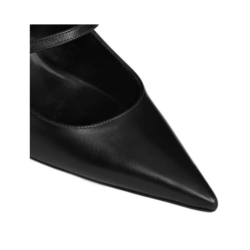 Celine Judy Strappy Pump In Calfskin