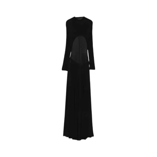 High-Neck Maxi Dress