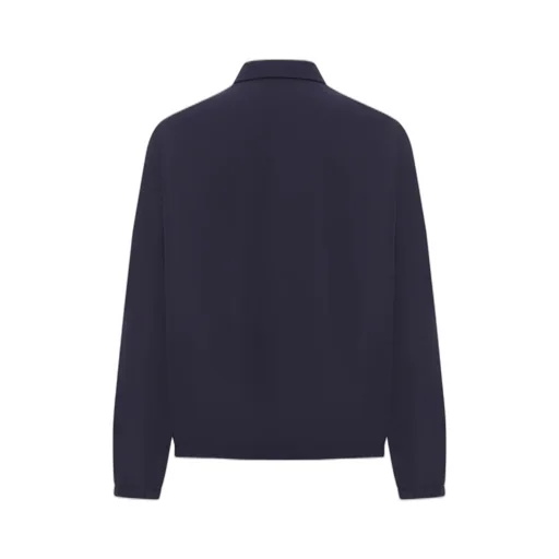 Blouson In Cotton And Wool Gabardine