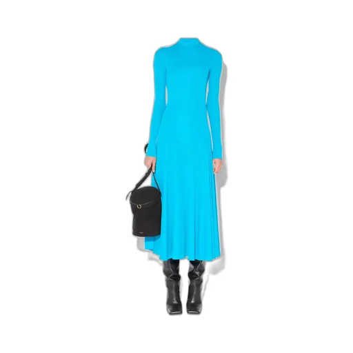 AlaÏA Fluid Jersey Heart Dress