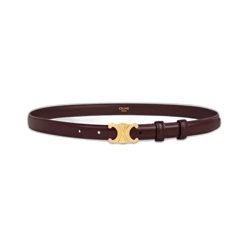 Small 18Mm Triomphe Belt In Taurillon Leather