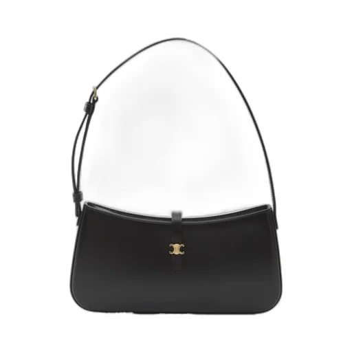 Tina Shoulder Bag In Shiny Calfskin