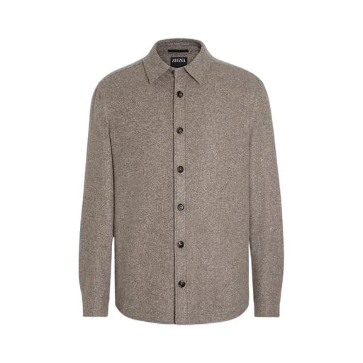 Cashmere-Silk Overshirt