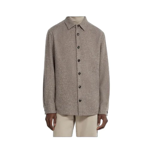 Cashmere-Silk Overshirt