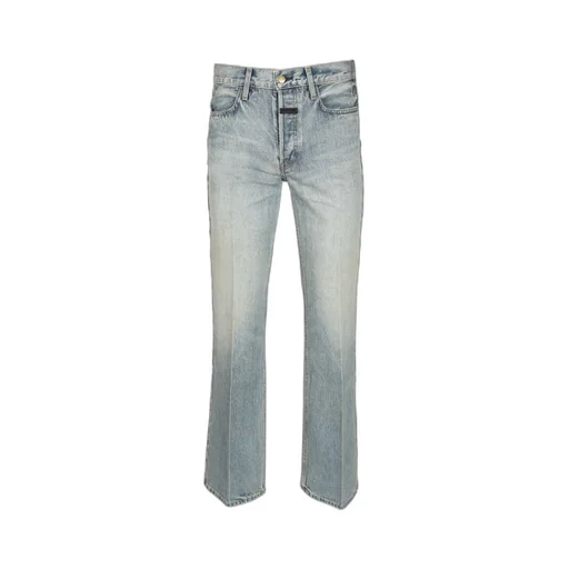 Fear Of God Logo Patch Flared Jeans