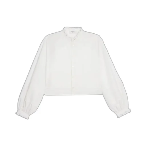 Embroidered Shirt In Linen Cotton Cloth