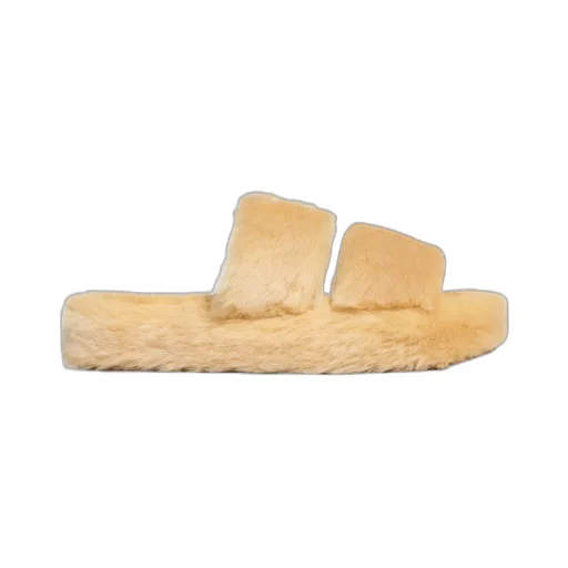 Celine Triomphe Shearling Slipper